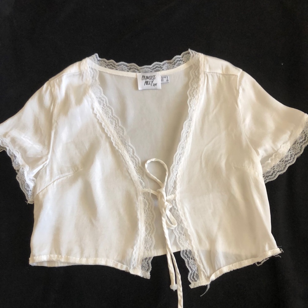 Princess Polly Vintage Tie Up Top